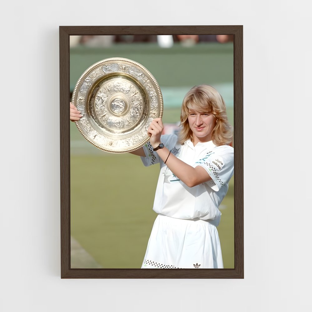 Poster La Victoire de Steffi – affiche Tennis (vue 5)